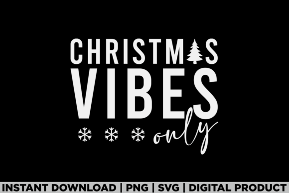 Christmas Vibes Only Holiday Tree Shirt: A Versatile T-Shirt Design