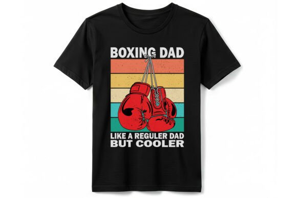 Cooler Boxing Dad T-shirt: A Fun Gift Idea