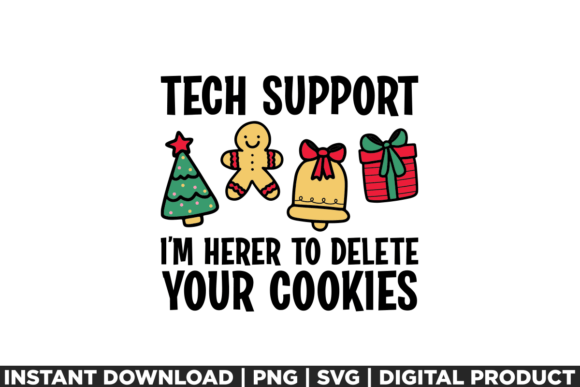 Funny Tech Support Christmas Geek Shirt: A Versatile T-Shirt Design