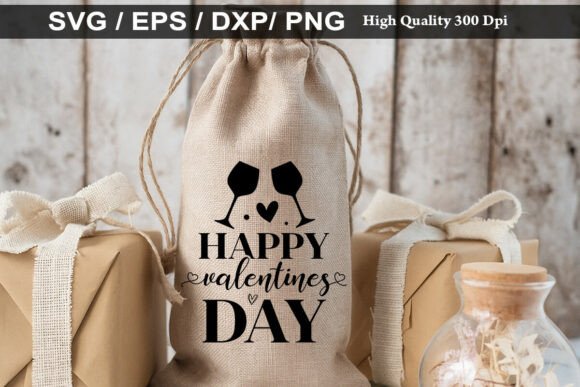 Happy Valentines Day SVG: Perfect for T-Shirt Designs & Graphics