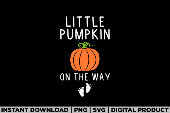 Little Pumpkin on the Way: A Charming Fall Design
