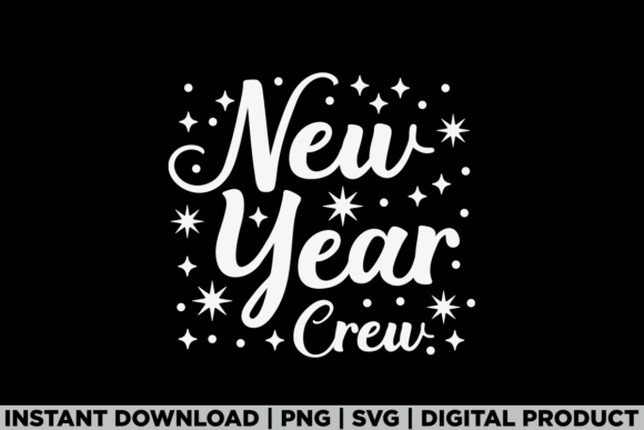 New Year Crew 2026 Aesthetic Tee: Perfect for Graphics