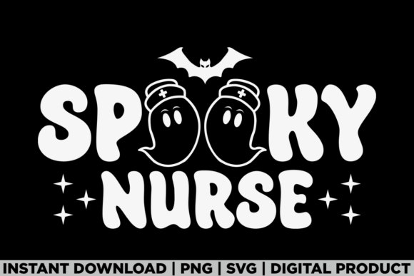 Spooky Nurse Halloween Ghost Funny Shirt