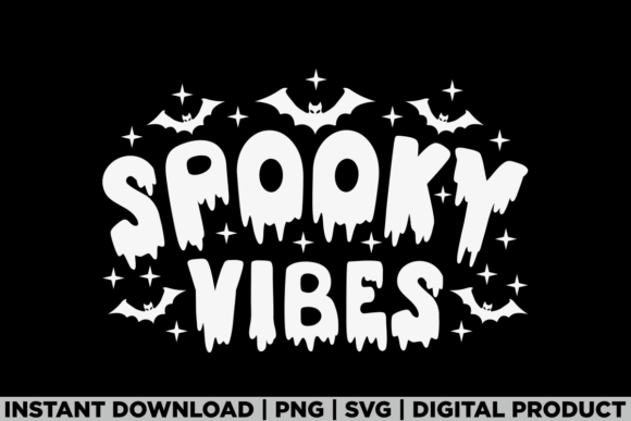 Spooky Vibes Funny Halloween Ghost Tee: Graphics for T-Shirt Designs